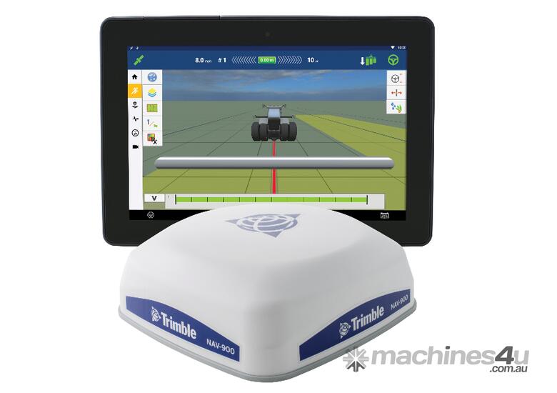 caption Trimble GFX-750 & NAV900 Versatile Tractor