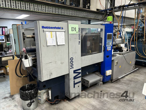 Battenfeld TM 1600/750 - 160 Ton Plastic Injection Molding Machine (D1)