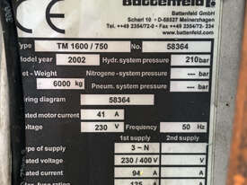 Battenfeld TM 1600/750 - 160 Ton Plastic Injection Molding Machine (D1) - picture1' - Click to enlarge