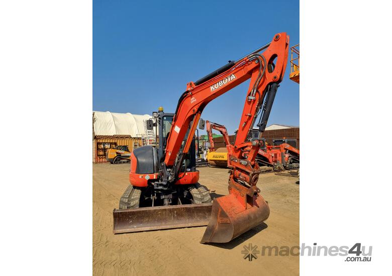 New 2019 Kubota Kubota U554G Excavator with Tilt Hitch Bucket Excavator in , Listed on Machines4u