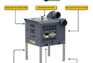 SKALA - Screenpod AirVac AV82 3t Dual Head Diesel Vacuum