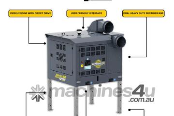 SKALA - Screenpod AirVac AV82 3t Dual Head Diesel Vacuum