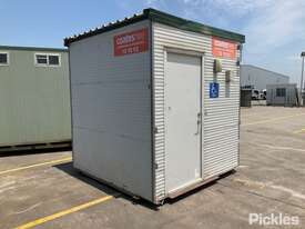 Portable Toilet Block 2.4m x 2.4m, Event Accessible - Sewer Connect Various Marks & Scratches. Pleas - picture0' - Click to enlarge