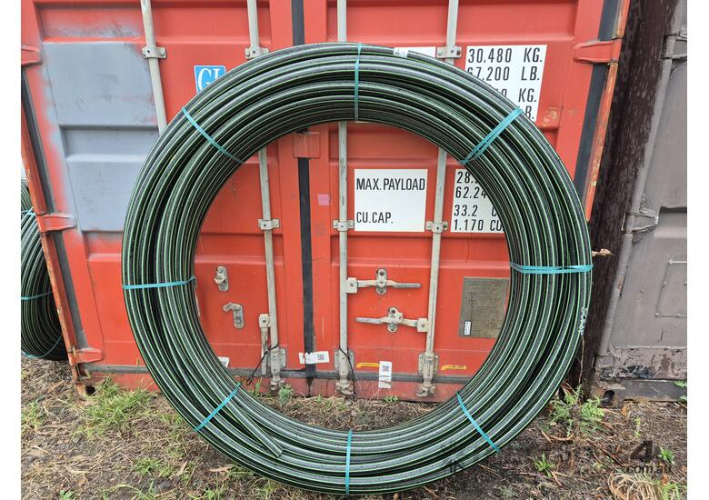 Used Green Stripe Poly Pipe Irrigation Pipe in , Listed on Machines4u
