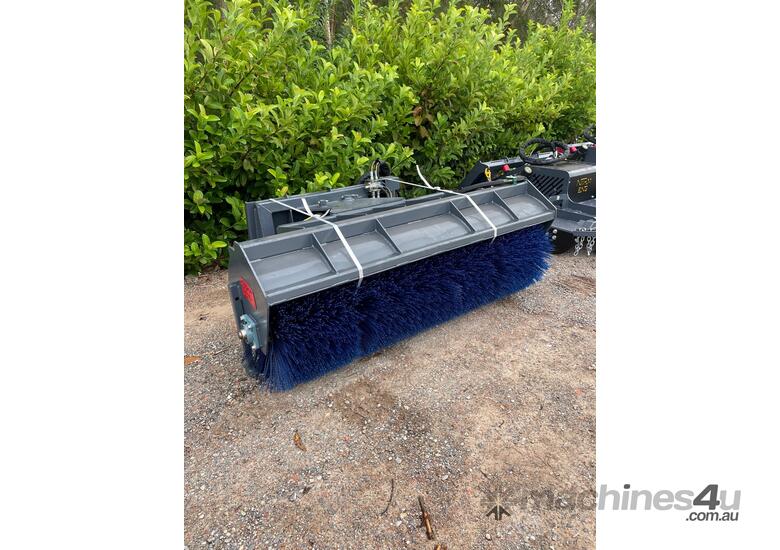 caption New NORM 1800mm Skidsteer Angle Broom