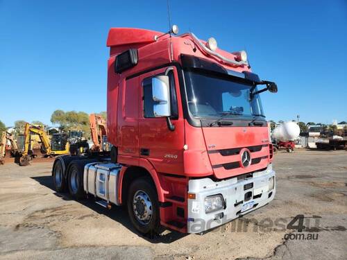 2017 Mercedes Benz Actros 2660 Prime Mover Integrated Sleeper Cab