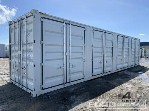 Unused 40' High Cube Multi 4 Door Container