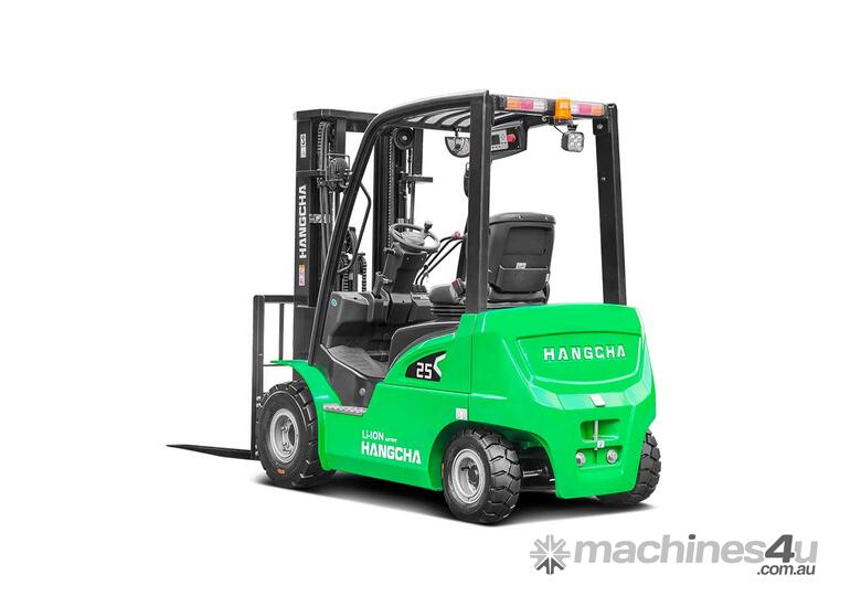 caption LIFT EQUIPT - NEW 2.5T HANGCHA XE SERIES - LITHIUM ION ELECTRIC FORKLIFT