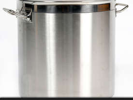 17L COMMERCIAL STAINLESS STEEL STOCK POT - picture0' - Click to enlarge