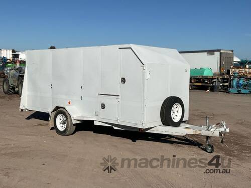 2008 ATA Trailers Single Axle Enclosed Trailer