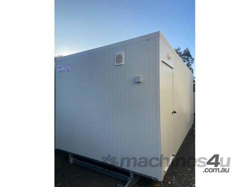 caption Auzbilt Portable Toilet: 6M X 3M, For Sale