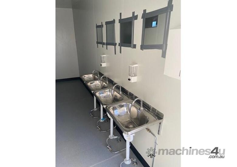 caption Auzbilt Portable Toilet: 6M X 3M, For Sale