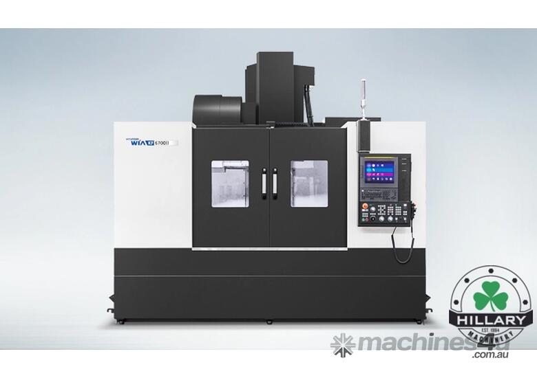 caption Hyundai-WIA KF6700 II Open Fronted Vertical Machining Center - In Stock, 4-6 Weeks Delivery