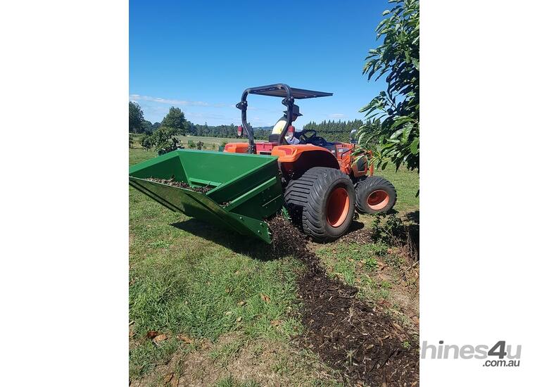 caption SD2000 Side Discharge Bucket - Multipurpose & NZ-Made!