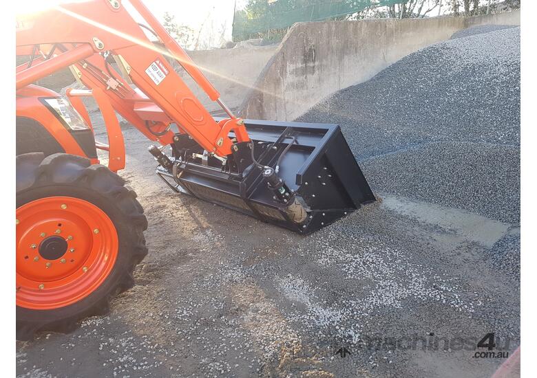 caption SD2000 Side Discharge Bucket - Multipurpose & NZ-Made!