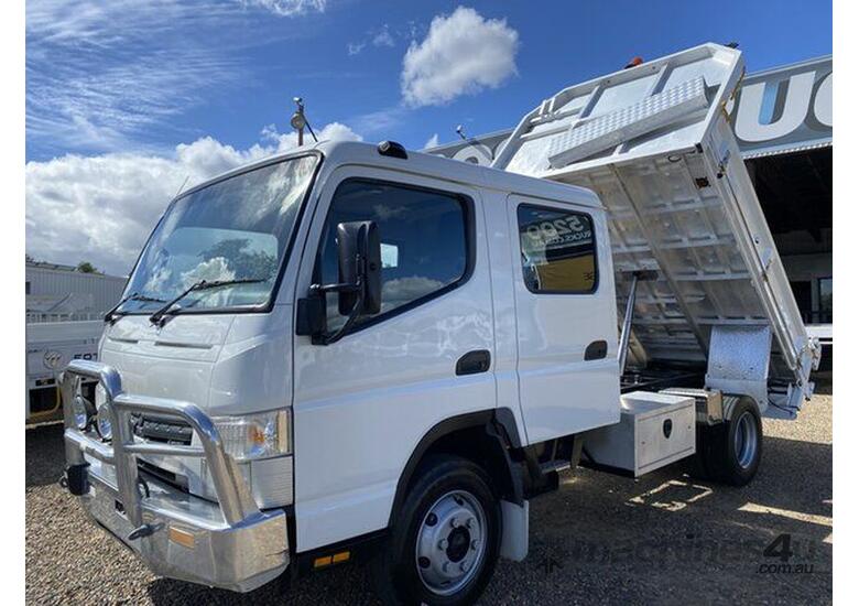 caption 2012 Fuso Canter 815 White Tipper 3.0l 4x2