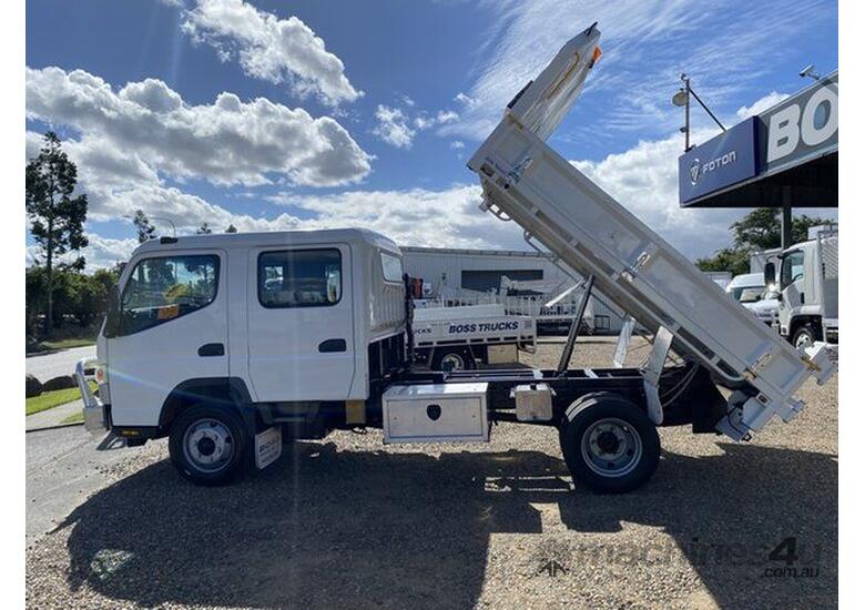 caption 2012 Fuso Canter 815 White Tipper 3.0l 4x2