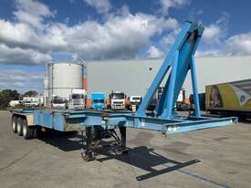 1997 Barker Heavy Duty Tri Axle Tri Axle Tipping Skel Trailer - picture0' - Click to enlarge