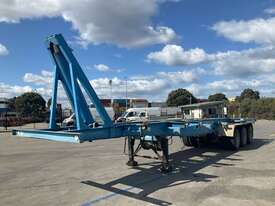 1997 Barker Heavy Duty Tri Axle Tri Axle Tipping Skel Trailer - picture1' - Click to enlarge