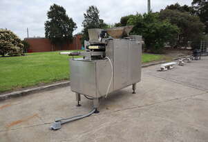 Stainless Steel Conveyorized Hopper Fed Pizza Dough Divider