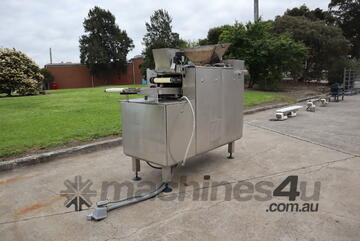 Stainless Steel Conveyorized Hopper Fed Pizza Dough Divider