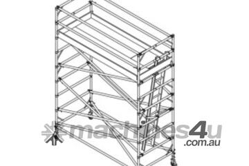 Ex Hire 4m Aluminium Scaffold Towers