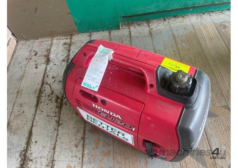 caption Honda EU20i Generator