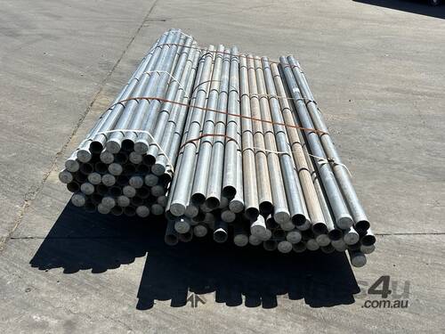 Large Quantity of Galvanised Street Sign Posts