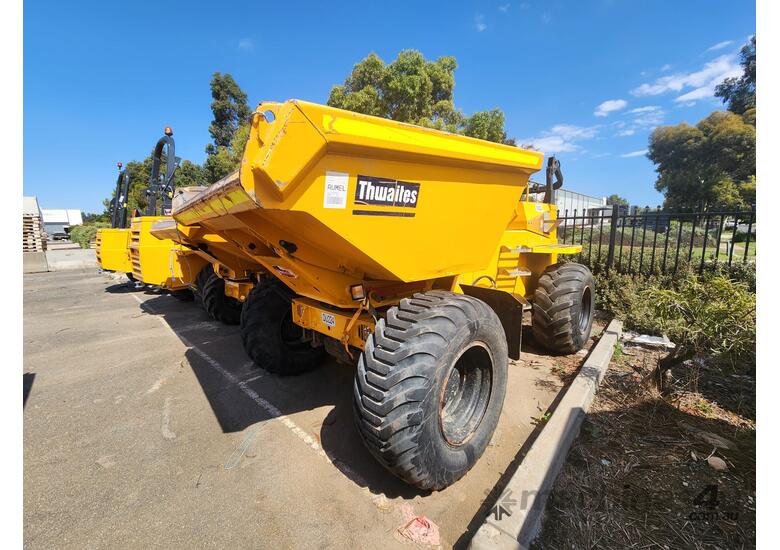 caption 2021 THWAITES 9T ARTICULATED SWIVEL SITE DUMPER