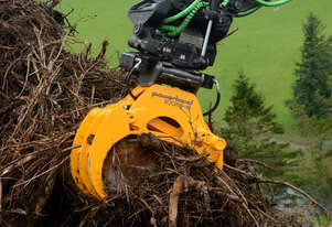 Powerhand eX Series Heavy Duty Forestry Biomass Grapple | 13-25T | Optimized for Log Handling