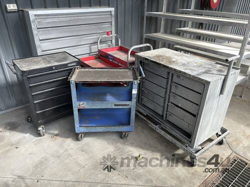 Workshop Trolleys x 5