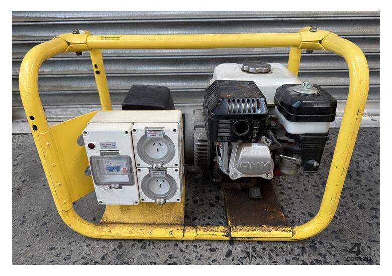 caption HONDA GENSAFE GS35KVAWC GENERATOR