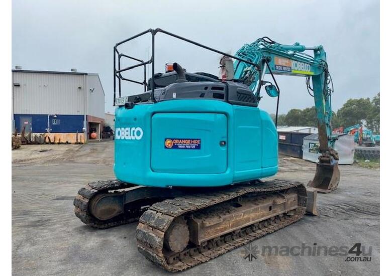 caption 2018 Kobelco SK135SR-5
