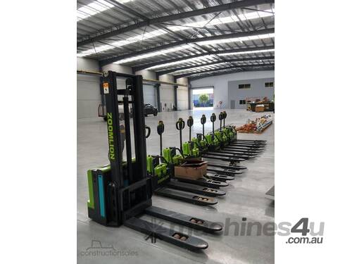 caption 2024 Zoomlion Electric Pallet Truck TB15E