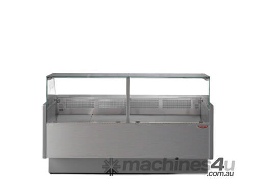 Tmdr 0920B Series Mr 2000Mm Wide Deli Display With Storage And Castors