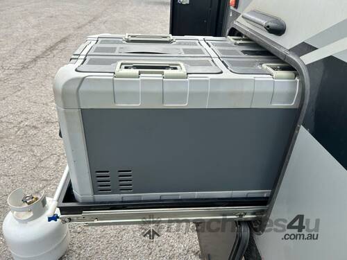 caption 2023 EzyTrail Single Axle Camper Trailer