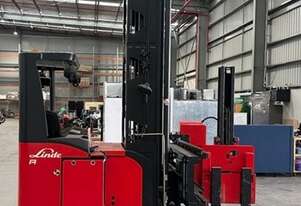 Linde VNA A13 800kg Man Down Turret Truck $32K