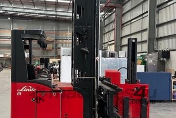 Linde VNA A13 800kg Man Down Turret Truck $38K