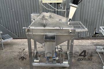 Commerical Stainless FOOD PROCESSING wire mesh conveyor air drier pump Flomax cooling and draining