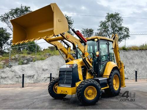 caption Caterpillar 424 Backhoe Loader 2024