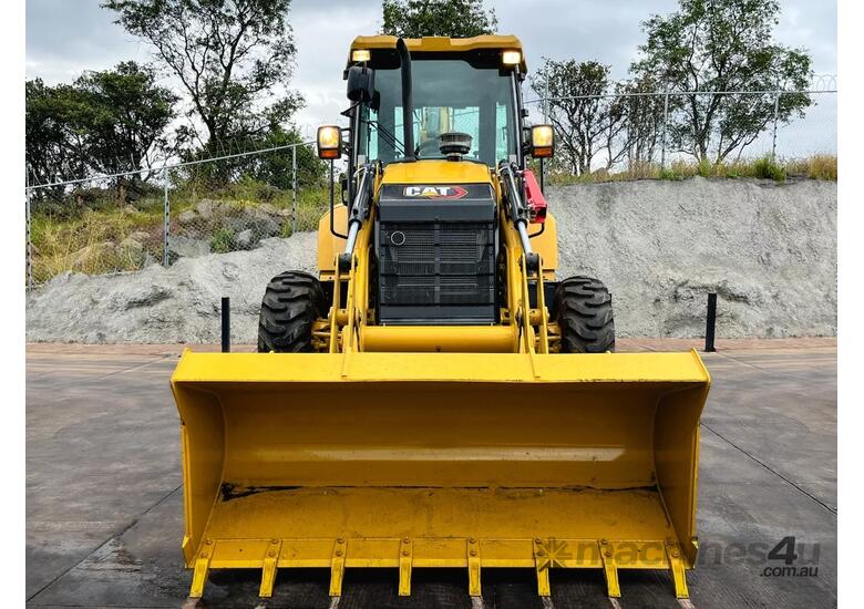 caption Caterpillar 424 Backhoe Loader 2024