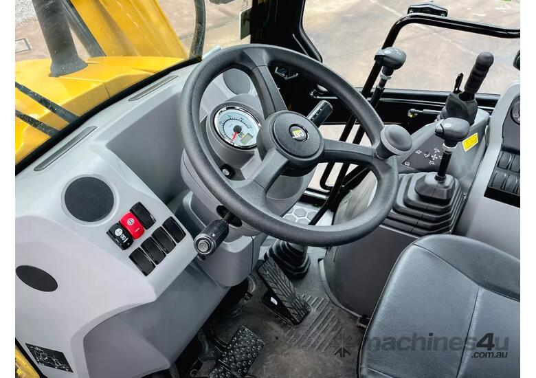 caption Caterpillar 424 Backhoe Loader 2024
