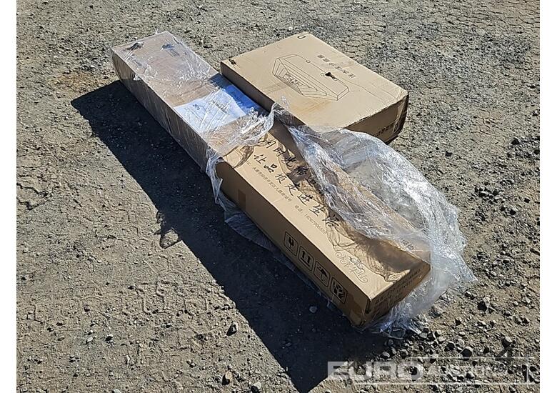 Unused XY Outdoor Awning, Awning, 360° Rotation, Thickened Carbon Steel Umbrella Pole 