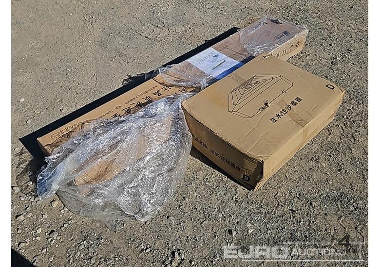 Unused XY Outdoor Awning, Awning, 360° Rotation, Thickened Carbon Steel Umbrella Pole 