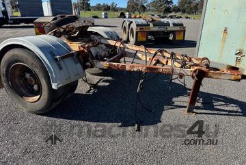 Trailer Dolly Single Hwyma 2007 2 inch turn table 1TIW581 SN1765