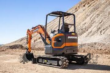 Develon Excavator DX27Z Canopy or Cabin