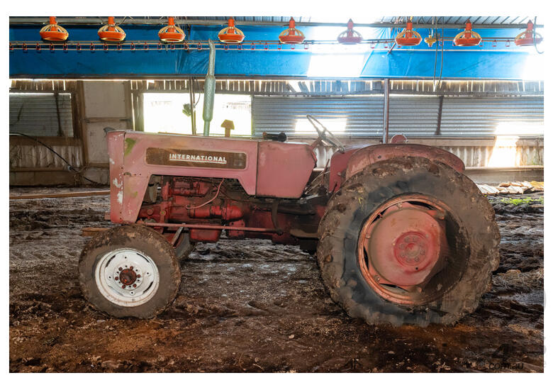 1964 Circa, McCormick International Harvester A-414, 4 Cylinder Diesel,  Tractor