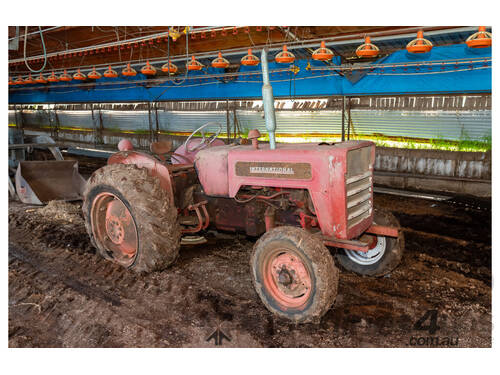 1964 Circa, McCormick International Harvester A-414, 4 Cylinder Diesel,  Tractor