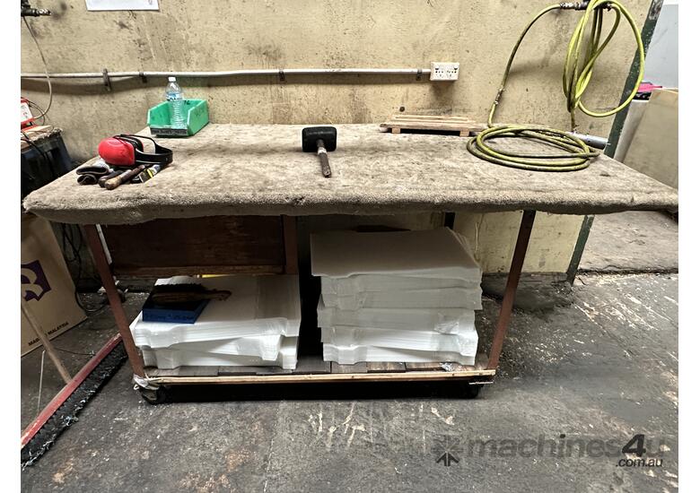 caption Contingency For Assorted Work Benches (Storage)