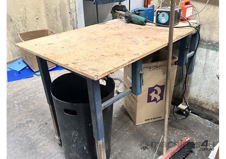 caption Contingency For Assorted Work Benches (Storage)
